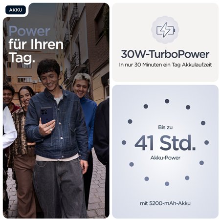 Motorola moto g86 spellbound blue