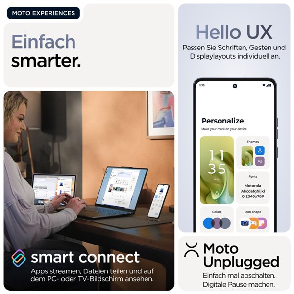 Motorola moto g86 spellbound blue