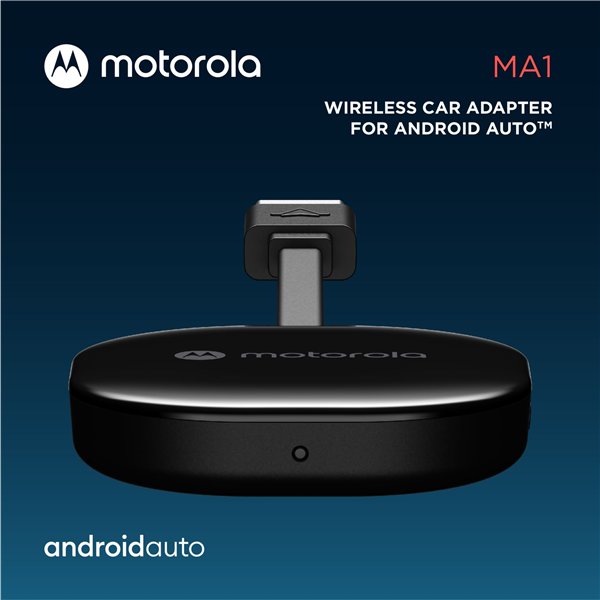 Motorola MA1 Wireless Android Auto Car Adapter USB-A