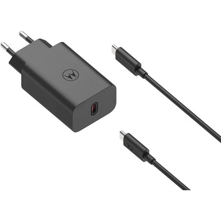 Motorola TurboPower 68W caricab. USB-PD 3.0 GaN incl. USB-C cavo
