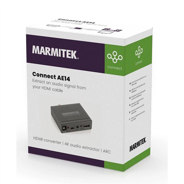 Marmitek HDMI Konverter 4K Audio Extractor Connect AE14