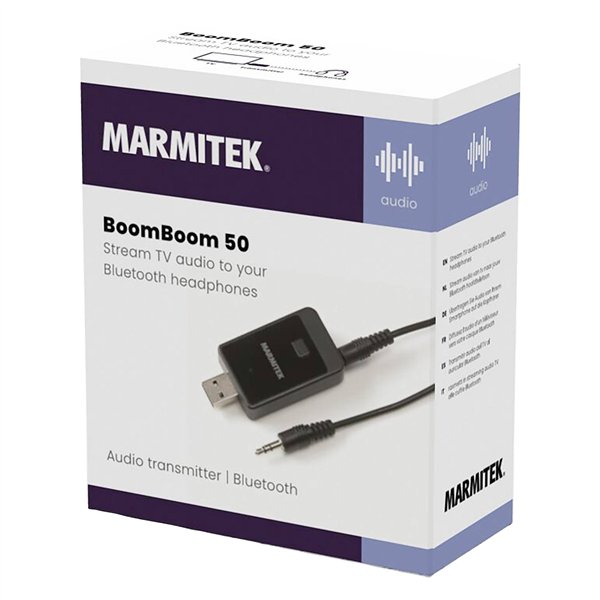 Marmitek trasmettitore audio Bluetooth BoomBoom 50