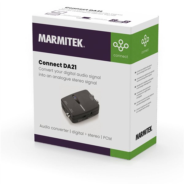 Marmitek Audio Teleconvertitore Digital Stereo Connect DA21