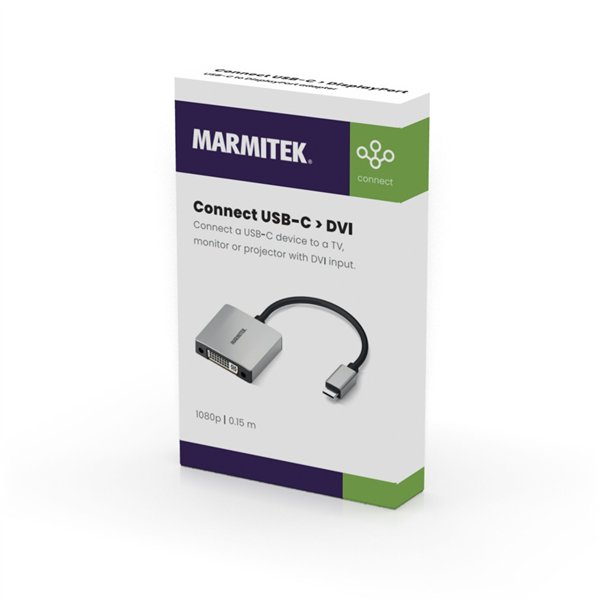 Marmitek Connect USB-C to DVI adatt.