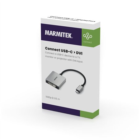 Marmitek Connect USB-C to DVI adatt.