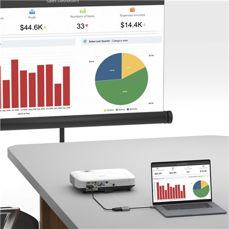 Marmitek Connect USB-C to DVI adatt.