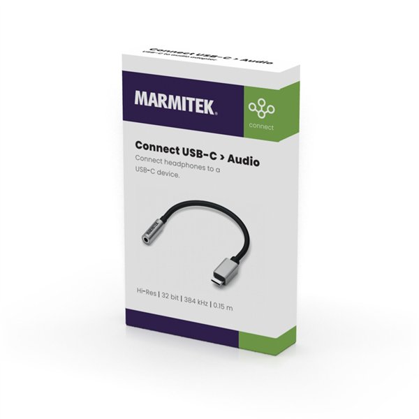 Marmitek Connect USB-C to Audio adatt. 35mm