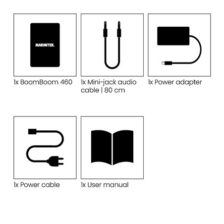 Marmitek BoomBoom 460 ricevitore audio Bluetooth