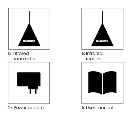 Marmitek Powermid XL estensore infrarossi wireless