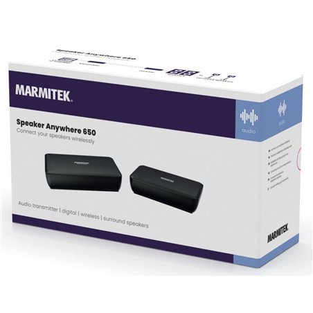 Marmitek Speaker Anywhere 650 conness. altoparlante wireless