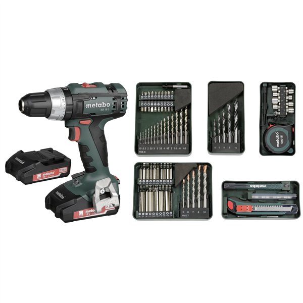 Metabo SB 18 Li ToolBox Trapano avvitatore a percussion.