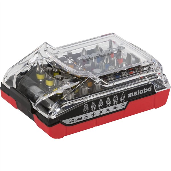 Metabo box inserti a forma batteria 32 pz.