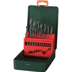 Metabo cassetta punte HSS-R-SP 19 pz.