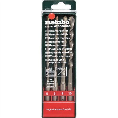 Metabo punte SDS-plus-SP 4 pz.