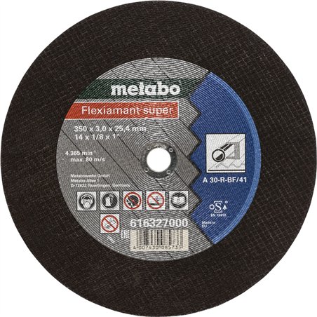 Metabo Flexiamant super 350x3,0x 25,4 acciaio