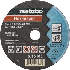 Metabo Flexiarapid 150x1,6x22,2 Inox