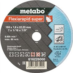 Metabo Flexiarapid super 180x1,6 x22,23 Inox
