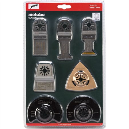 Metabo Multitool Starter-Set Classic , 7 pz.