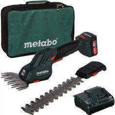 Metabo PowerMaxx SGS 12 Q forbici p. erba e siepi a batt.