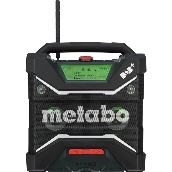 Metabo RC 12-18 32W BT DAB+ radio da cantiere a batt.