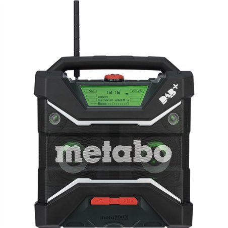 Metabo RC 12-18 32W BT DAB+ radio da cantiere a batt.