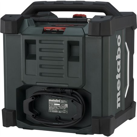Metabo RC 12-18 32W BT DAB+ radio da cantiere a batt.