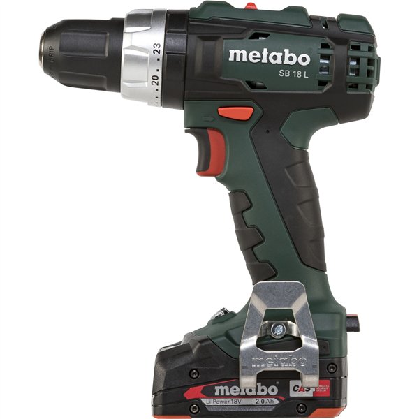 Metabo SB 18 L Set trapano avvitatore percuss. a batteria
