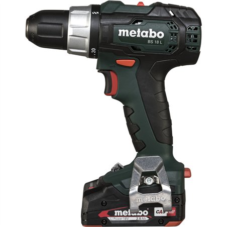 Metabo BS 18 L 2x 2Ah metaBOX trapano avvitatore a batteria