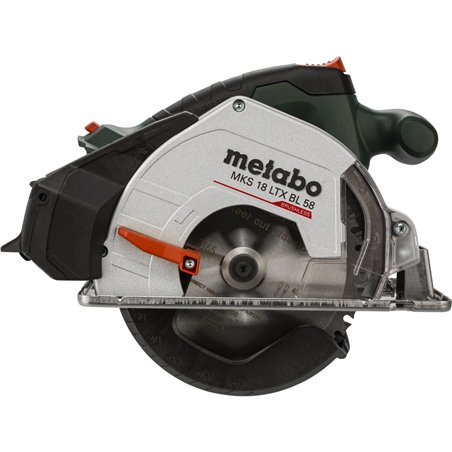 Metabo MKS 18 LTX BL 58 sega circolare p.metallo a batt.