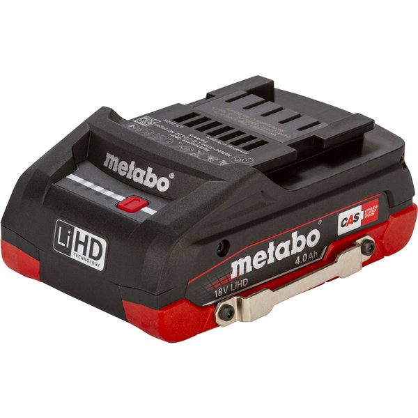 Metabo 18V 4,0Ah LiHD DS batteria
