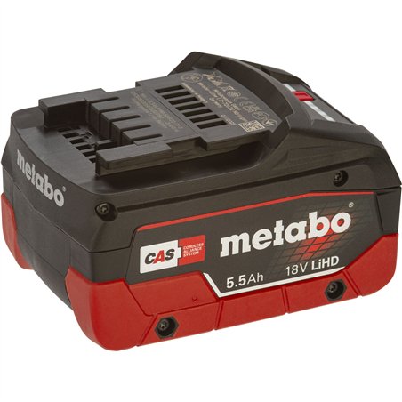 Metabo 18V 5,5Ah LiHD batteria
