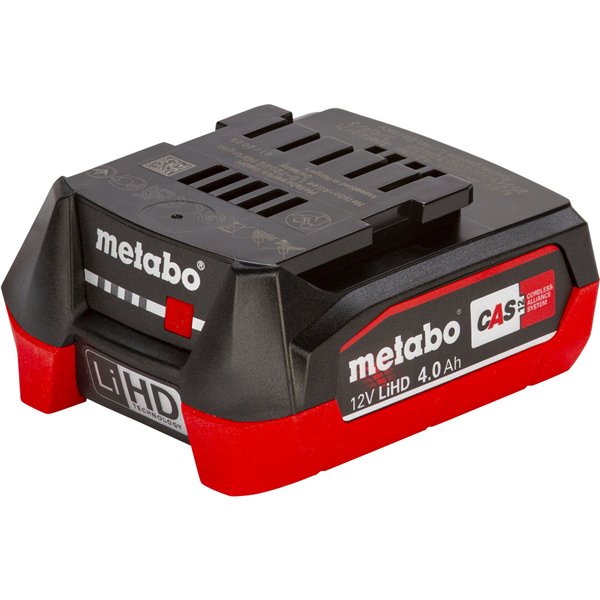 Metabo 12V 4,0Ah LiHD batteria