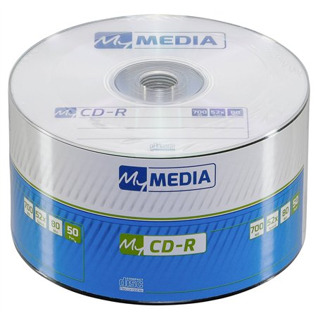 1x50 MyMedia CD-R 80 / 700MB 52x Speed Wrap