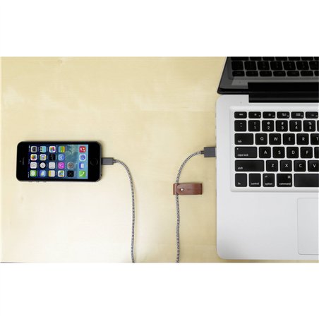 Native Union Belt cavo USB-A a Lightning 1,2m Zebra