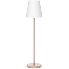 New Garden Lola Slim 180 LED lampada da terra oro rosa