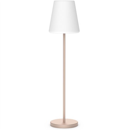 New Garden Lola Slim 180 LED lampada da terra oro rosa
