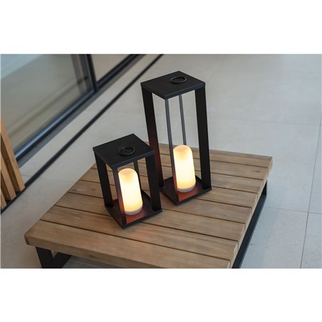 New Garden Siroco 30 lampada da tavolo 30 cm, nero