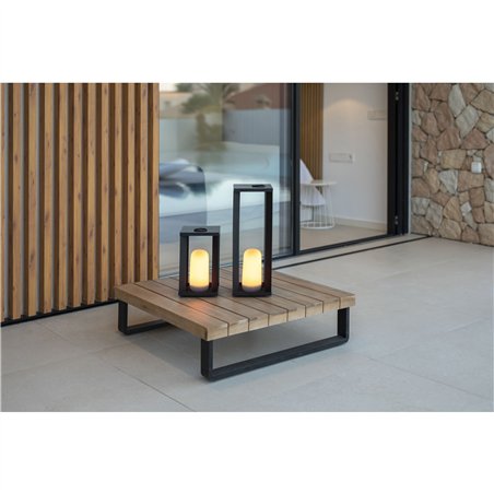 New Garden Siroco 30 lampada da tavolo 30 cm, nero