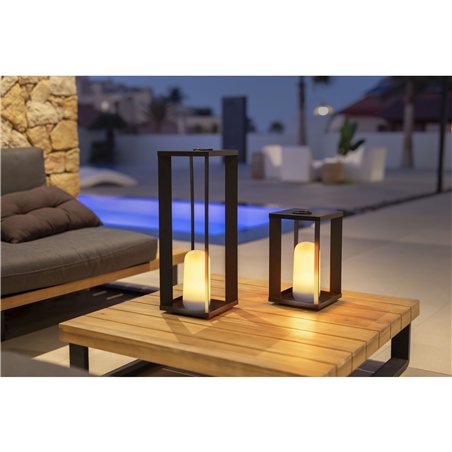 New Garden Siroco 30 lampada da tavolo 30 cm, nero