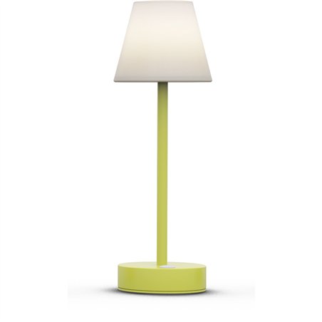 New Garden Lola Slim 30 lampada da tavolo a batt. Lime