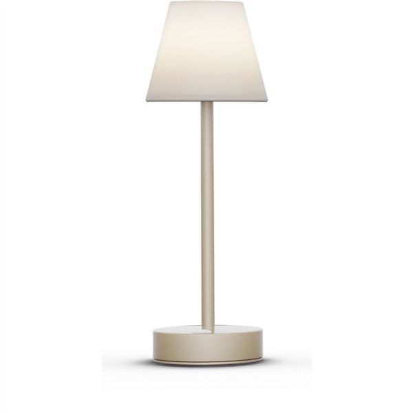 New Garden Lola Slim 30 lampada da tavolo batt. ottone