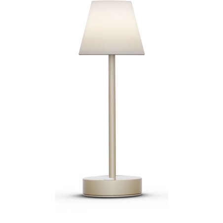 New Garden Lola Slim 30 lampada da tavolo batt. ottone