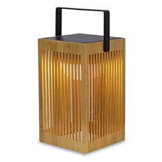 New Garden Okinawa Solar lampada esterni ricaric. marrone