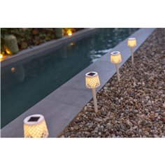 New Garden Gretita Solar lampada c.picch. conf. 4pz.bian. 2