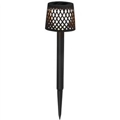 New Garden Gretita Solar lampada c.picch. conf. 4pz. nero