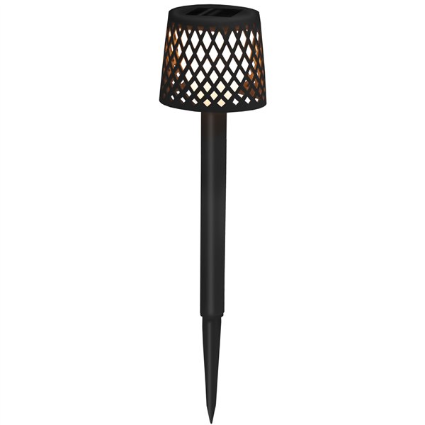 New Garden Gretita Solar lampada c.picch. conf. 4pz. nero