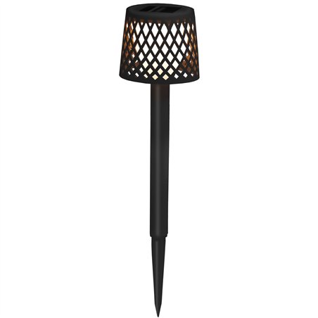 New Garden Gretita Solar lampada c.picch. conf. 4pz. nero