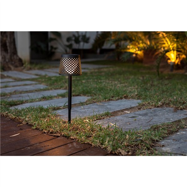 New Garden GRETA SOLAR+BATTERY nero