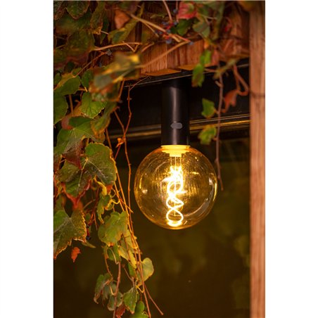 New Garden EDY BULB G125 BATTERY nero