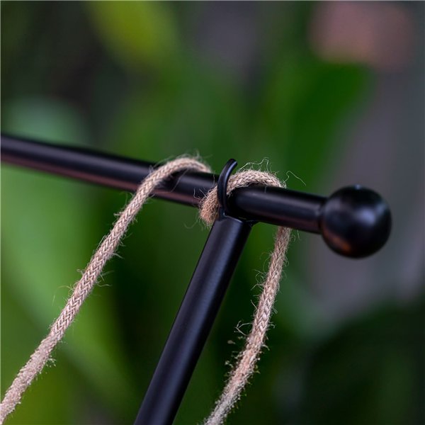 New Garden supporto per ghirl. nero